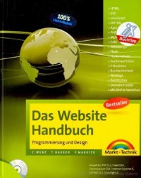 cover of the book Das Website Handbuch: Programmierung und Design