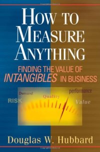 cover of the book How to Measure Anything: Finding the Value of Intangibles in Business