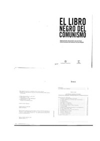 cover of the book El libro negro del comunismo