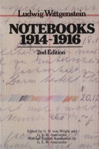 cover of the book Notebooks, 1914-1916