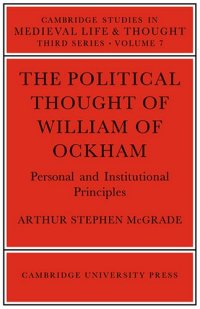 cover of the book The Political Thought of William Ockham