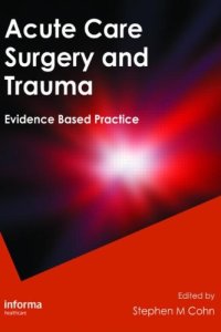 cover of the book Acute Care Surgery and Trauma: Evidence-Based Practice