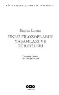 cover of the book Ünlü Filozofların Yaşamları ve Öğretileri