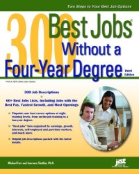 cover of the book 300 Best Jobs Without a Four-Year Degree, Third Edition