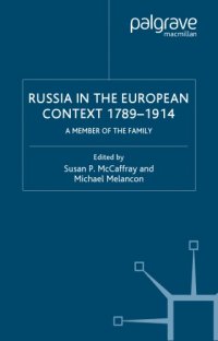 cover of the book Russia in the European Context, 1789-1914: A Member of the Family