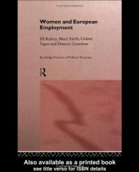 cover of the book Women and European Employment (Routledge Frontiers of Political Economy, 16)