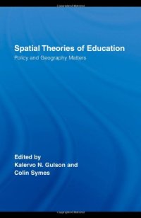 cover of the book Spatial Theories of Education (Routledge Research in Education)