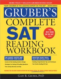 cover of the book Gruber's Complete SAT Reading Workbook