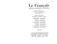 cover of the book Le Français par la Méthode Nature