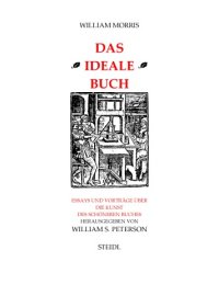 cover of the book Das ideale Buch. Aufsätze und Vorträge über die Buchkunst