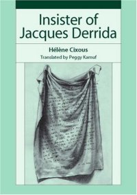 cover of the book Insister of Jacques Derrida