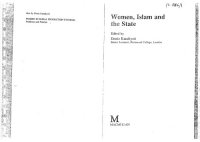 cover of the book Women, Islam and the State