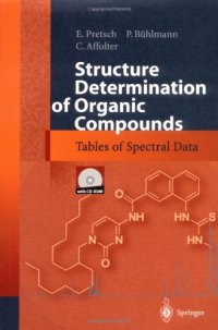 cover of the book Structure Determination of Organic Compounds: Tables of Spectral Data, Third Edition
