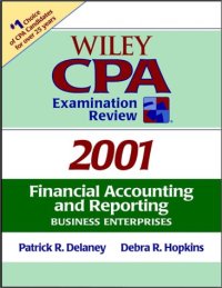 cover of the book Wiley Cpa Examination Review, 2001: Financial Accounting and Reporting (Wiley Cpa Examination Review. Financial Accounting and Reporting)