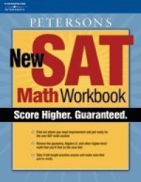 cover of the book Peterson's New SAT Math Workbook (Academic Test Preparation Series)