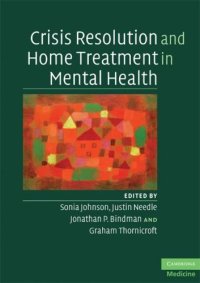 cover of the book Crisis Resolution and Home Treatment in Mental Health