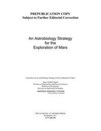 cover of the book An Astrobiology Strategy for the Exploration of Mars