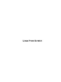 cover of the book Linux From Scratch