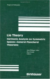 cover of the book Lie Theory: Harmonic Analysis on Symmetric Spaces—General Plancherel Theorems