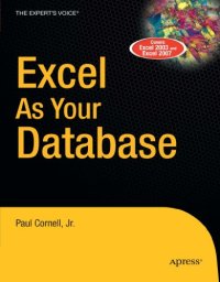 cover of the book Excel as Your Database