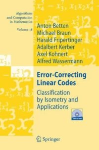 cover of the book Error-Correcting Linear Codes: Classification by Isometry and Applications