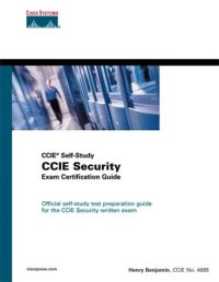 cover of the book CCIE Security Exam Certification Guide