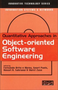 cover of the book Quantitative Approaches in Object-Oriented Software Engineering