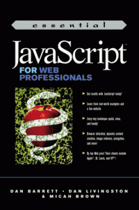 cover of the book Essential JavaScript for Web Professionals