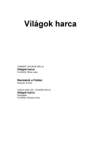 cover of the book Vilagok Harca