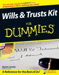 cover of the book Wills and Trusts Kit For Dummies (For Dummies (Business & Personal Finance))