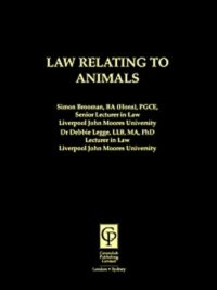 cover of the book Law Relating To Animals