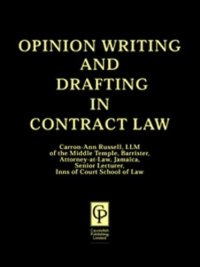 cover of the book Opinion Writing & Drafting in Contract Law