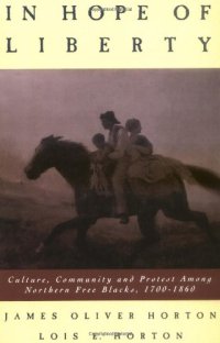 cover of the book In Hope of Liberty: Culture, Community and Protest among Northern Free Blacks, 1700-1860