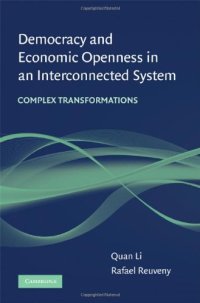 cover of the book Democracy and Economic Openness in an Interconnected System: Complex transformations