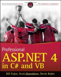 cover of the book Professional ASP.NET 4 in C# and VB