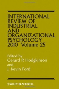 cover of the book International Review of Industrial and Organizational Psychology 2010, Volume 25