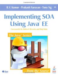 cover of the book Implementing SOA Using Java EE