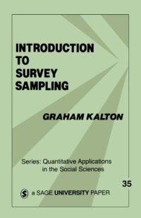 cover of the book Introduction to Survey Sampling (Quantitative Applications in the Social Sciences)