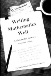 cover of the book Writing Mathematics Well