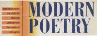 cover of the book Modern Poetry (The Cassell Introduction To Modern English Litrature )