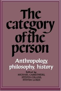 cover of the book The Category of the Person: Anthropology, Philosophy, History