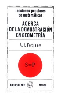 cover of the book Acerca de la Demostración en Geometría