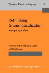 cover of the book Rethinking Grammaticalization: New Perspectives