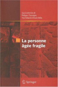 cover of the book La personne âgée fragile (French Edition)