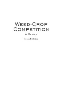 cover of the book Weed-crop Competition: A Review