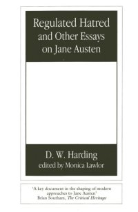 cover of the book Regulated Hatred: And Other Essays on Jane Austen