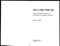 cover of the book How to Make People Just