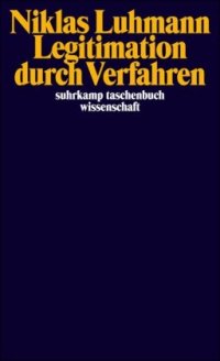 cover of the book Legitimation durch Verfahren  german