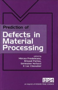 cover of the book Prediction of Defects in Material Processing