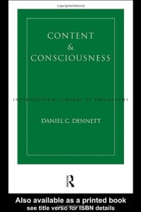 cover of the book Content and Consciousness